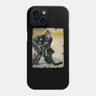 Guy Hebert, 1995 in Mighty Ducks of Anaheim (27 Shutouts) Phone Case