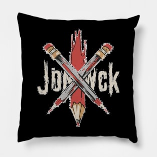 John Wick Pencil Pillow