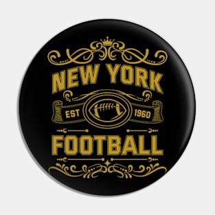 Vintage Ny Jets Football Pin