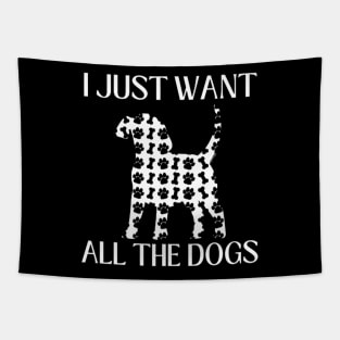 I Just Want All The Dogs Beagle Lover Tapestry