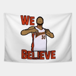 Steph Curry 'We Believe' - NBA Golden State Warriors Tapestry