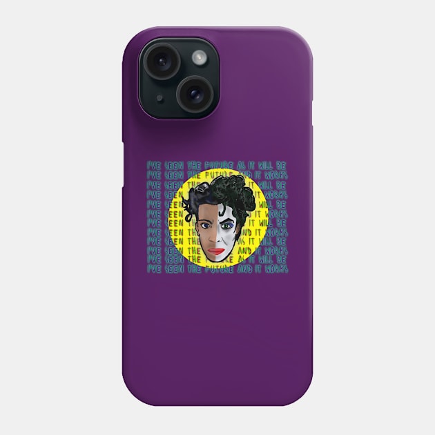 Prince as Gemini- The Future Phone Case by TL Bugg