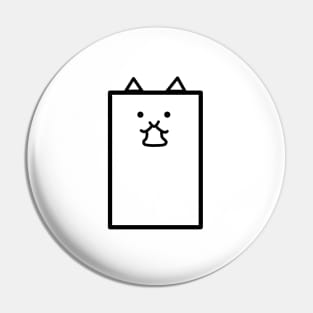 Wall Cat Pin