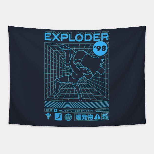 Exploder 98 Tapestry by deadright