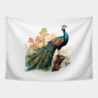 Peafowl Tapestry