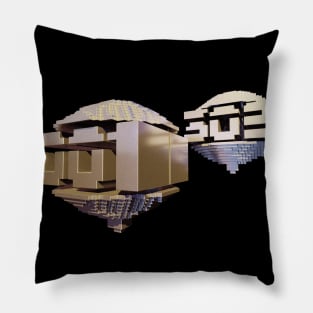 3D Paradroid Pillow