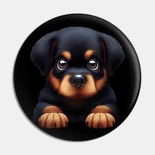 Rottweiler Loyalty Pin