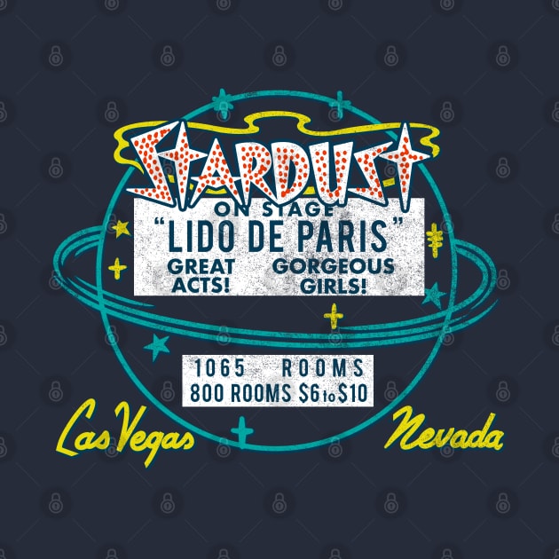 Retro Vintage Stardust Resort and Casino Las Vegas by StudioPM71