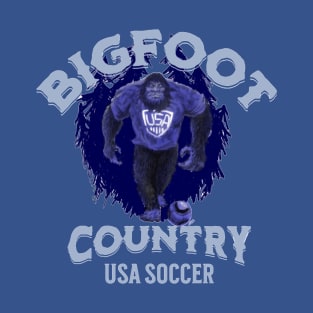 bigfoot usa soccer T-Shirt