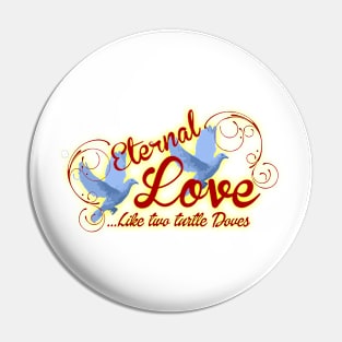 eternal love like two turtle doves Pin