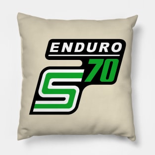 S70 enduro logo Pillow