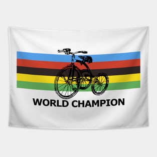 World Champion Tricycle Tapestry