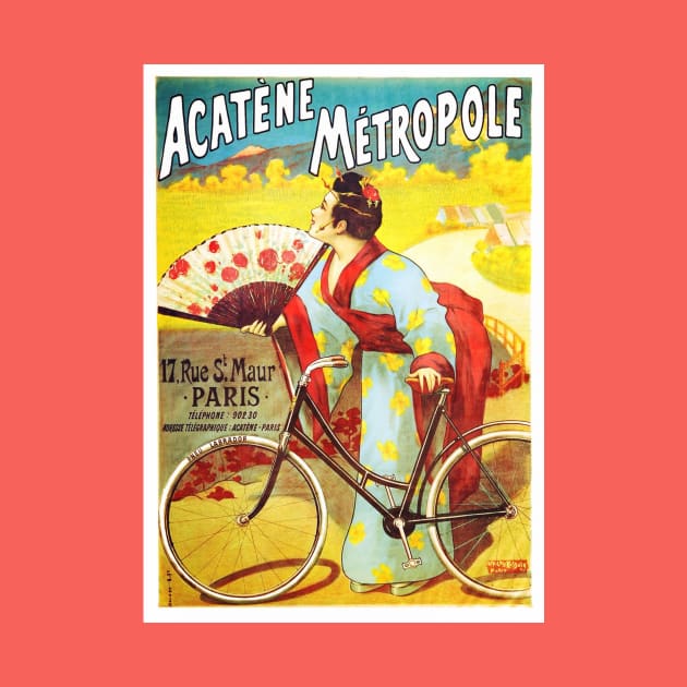 Acatene Metropole Bicycle Poster by mike11209