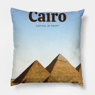 Visit Cairo Pillow