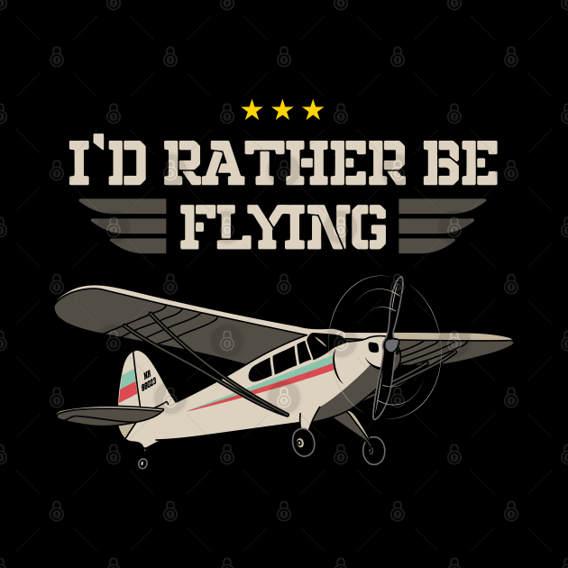 I'd rather be flying by Pannolinno