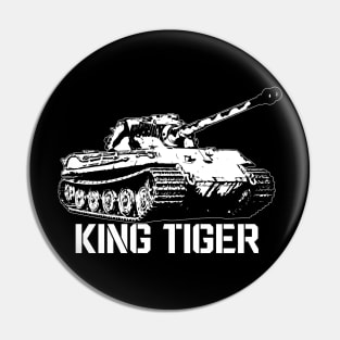 King Tiger Tank Pin