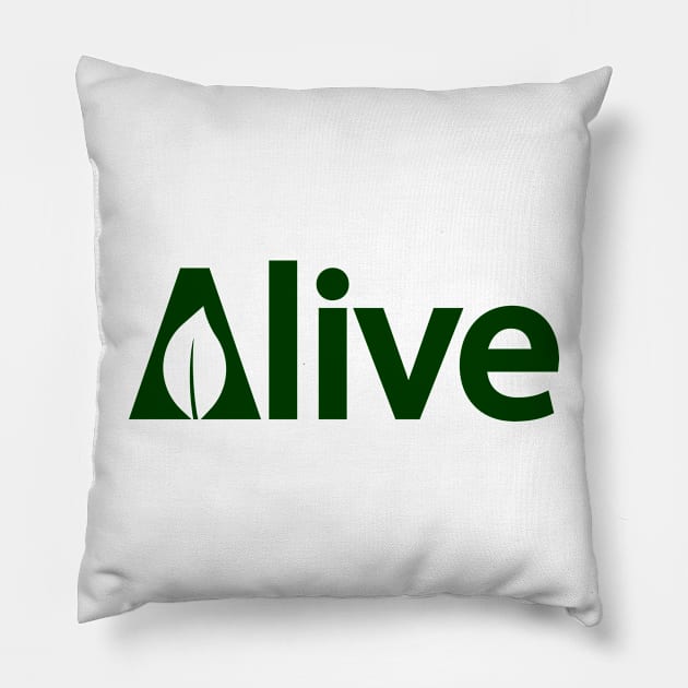 Alive artistic design Pillow by DinaShalash