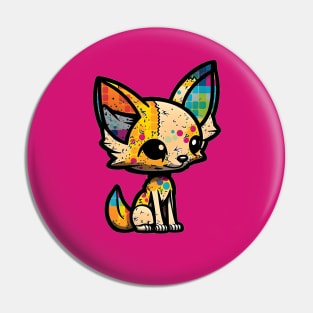 Fennec Fox Pin