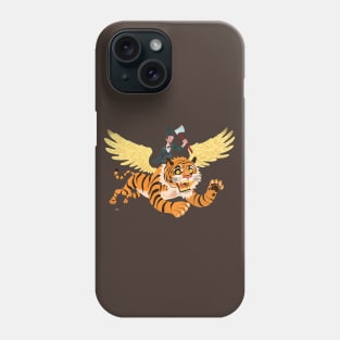 Abe Lincoln Flies A Tiger Phone Case