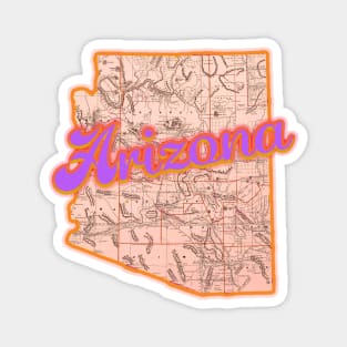 Arizona Map Magnet