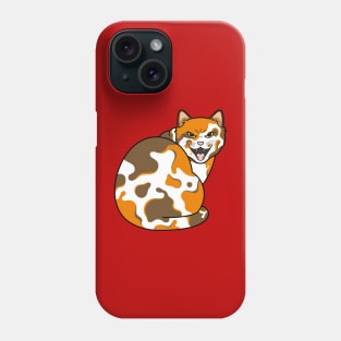 Angry Calico Cat Phone Case