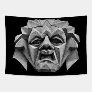 Head Artdeco Sculpture Tapestry