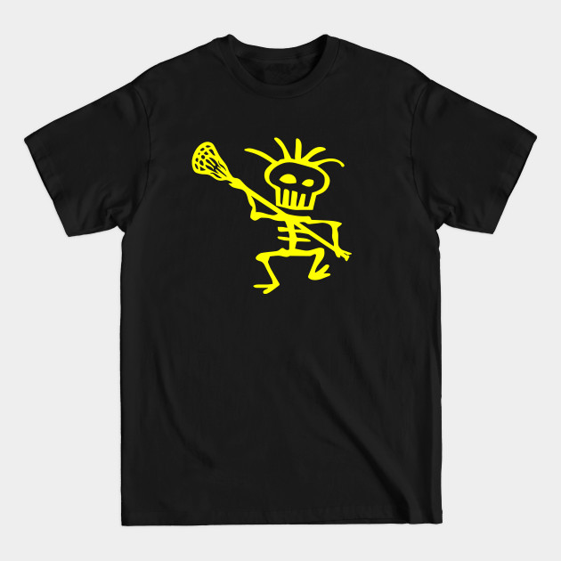 Discover Clean Bones logo yellow - Lacrosse Team - T-Shirt