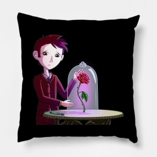 Beauty and the Doctor Pillow