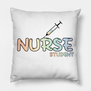 Nurse Student Rainbow Pillow