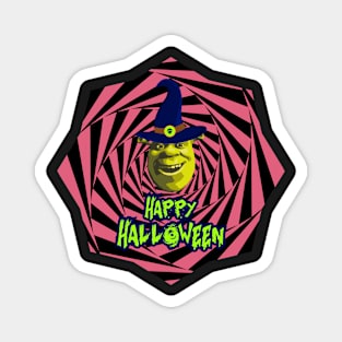 Funny Halloween Shrek Magnet