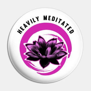 Heavily Meditated Purple - Yoga Pin