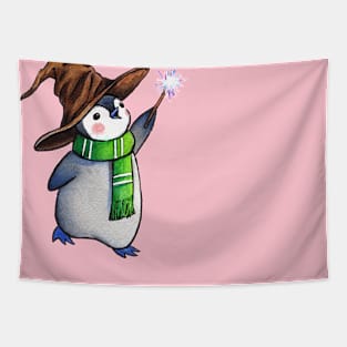 Cute Wizard Penguin - Malfoy Potter Tapestry