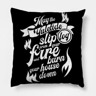 Blackadder Yuletide log Pillow