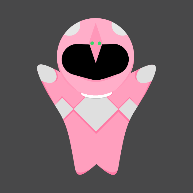 mini pink ranger by prettyguardianstudio