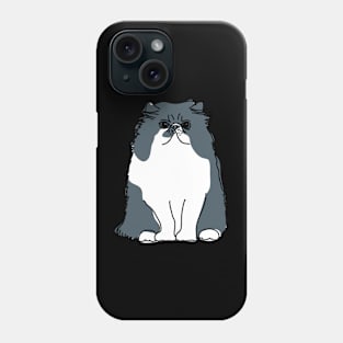 Bleu cat Phone Case