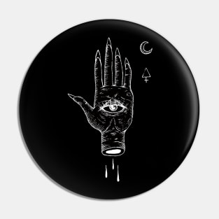 Witch Hand Pin