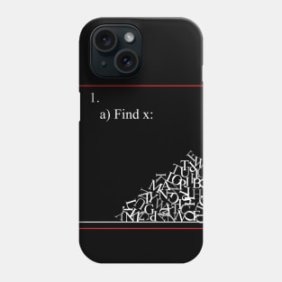 Math Problem Phone Case