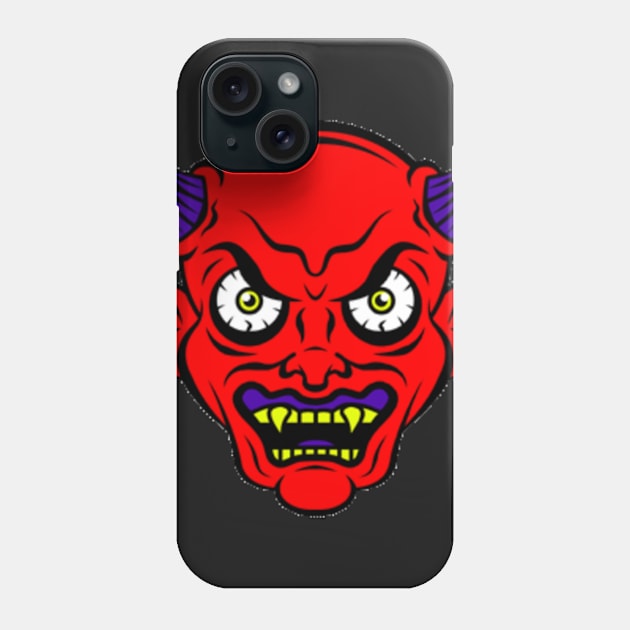 Devil LOOK Phone Case by trolov