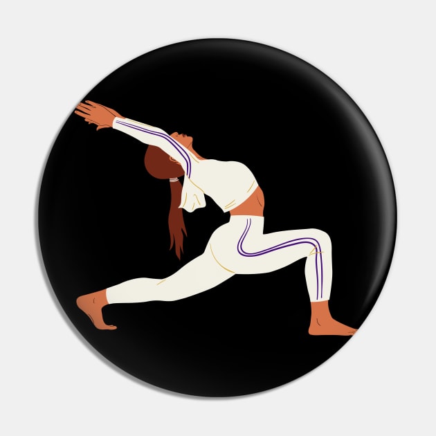 Silhouette of a female doing pilates and yoga. Pin by TheDesigNook