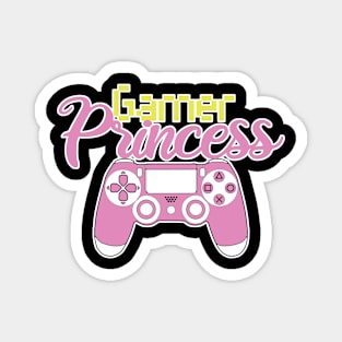 Gamer Princess Power Magnet