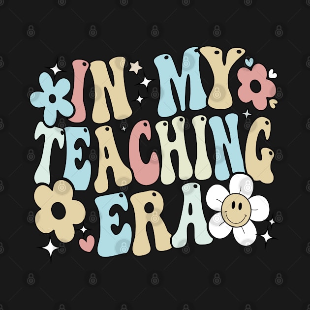 In My Teaching Era Groovy Teacher Appreciation Retro back to school gift idea by AbstractA