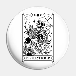 The Plant Lover Tarot Card Pin