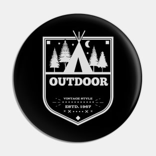 Outdoor 1967 Pin