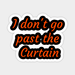 I don't go past the Curtain Magnet