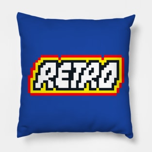 Retro | 8-Bit 80s Geek Logo Pillow