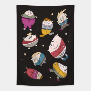 Space Kids Tapestry