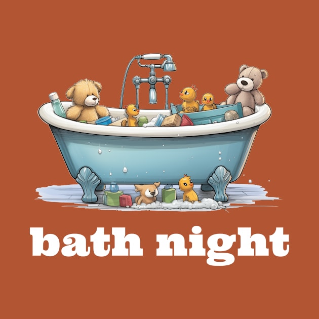 Bath Night by BogenWind Designs