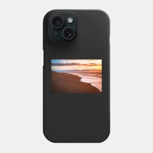 Seafoam at sunset Phone Case