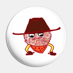 The Funniest Little Cowboy Monster Pin