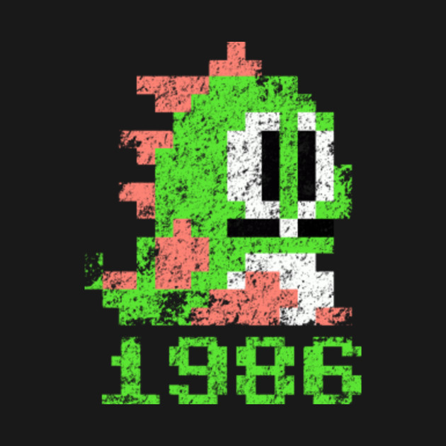 Disover Bubble Bobble 1986 - Bubble Bobble - T-Shirt